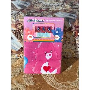 Vintage 2005 Care Bear Decoartive Valance Kidcore Y2K Nostalgia Pink Retro